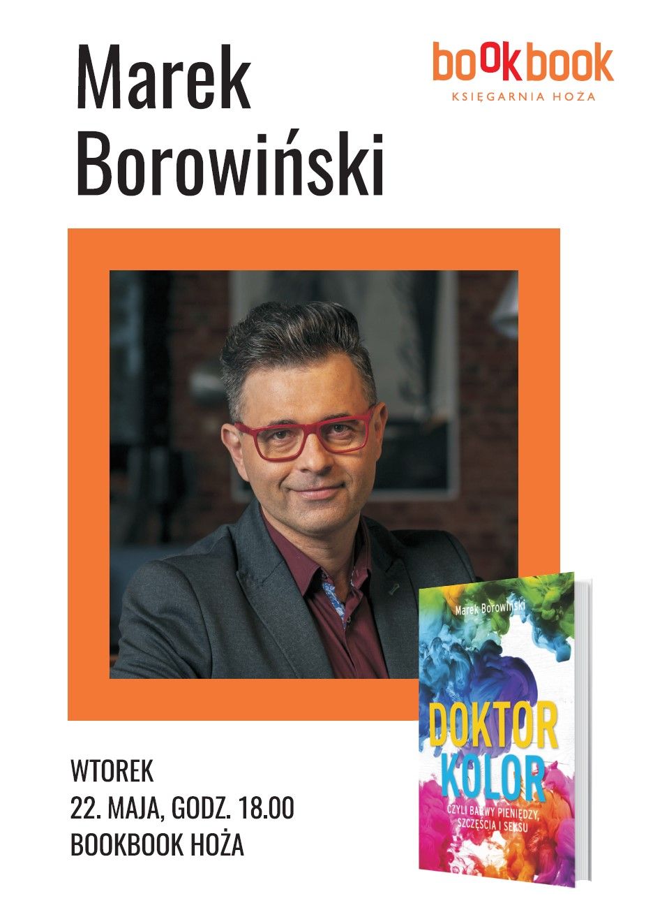 BookBook, "Dzieje się, Jak kolory wpływają na nasze życie", dr Marek Borowiński 