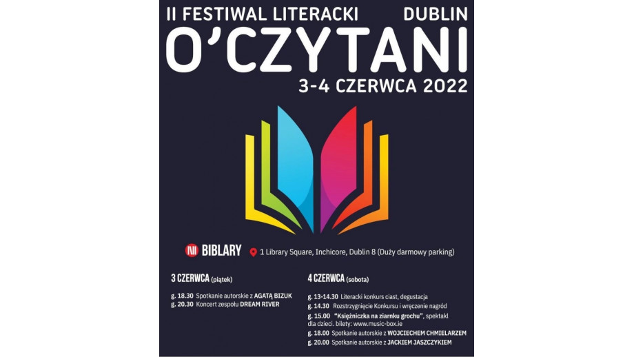 II Festiwal Literacki O’Czytani już w czerwcu