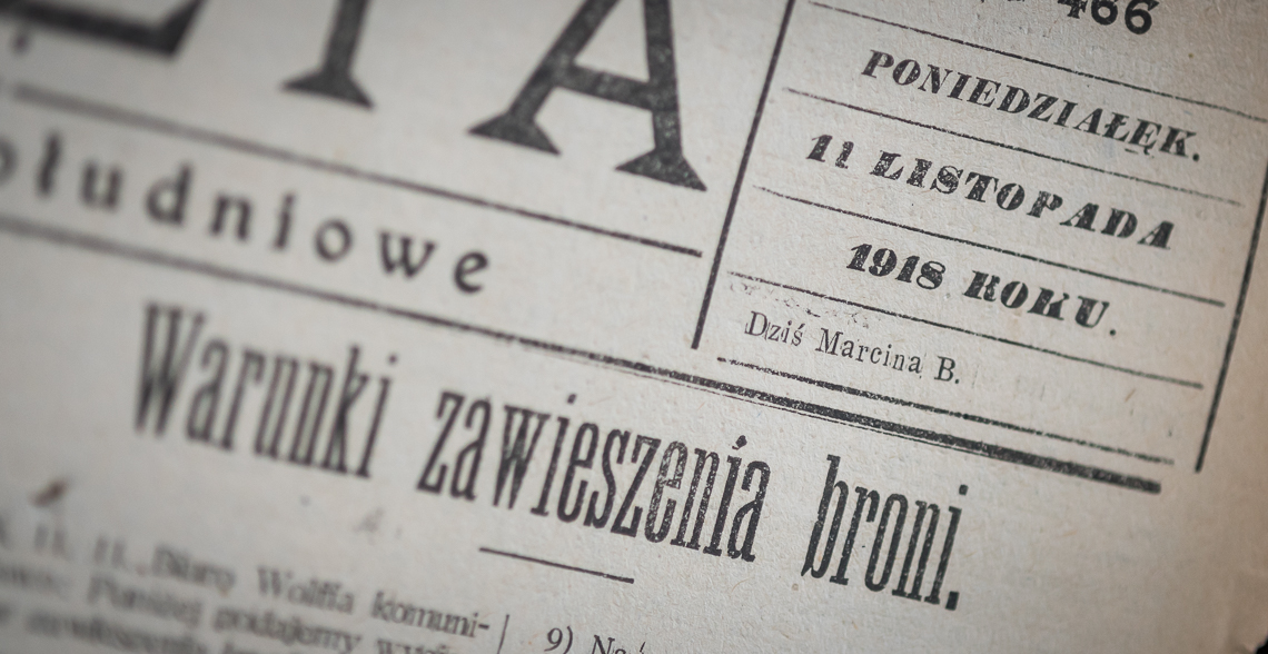 Jak dochodziliśmy do Niepodległości, dzień po dniu. Codziennie gazeta sprzed 100 lat!