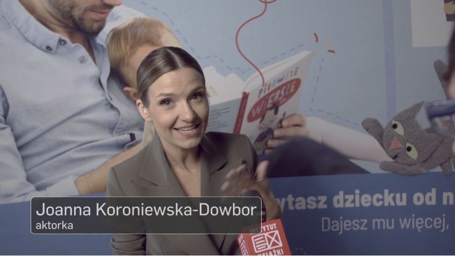 "Mała Książka – wielki człowiek”, ambasadorJoanna Koroniewska Dowbor