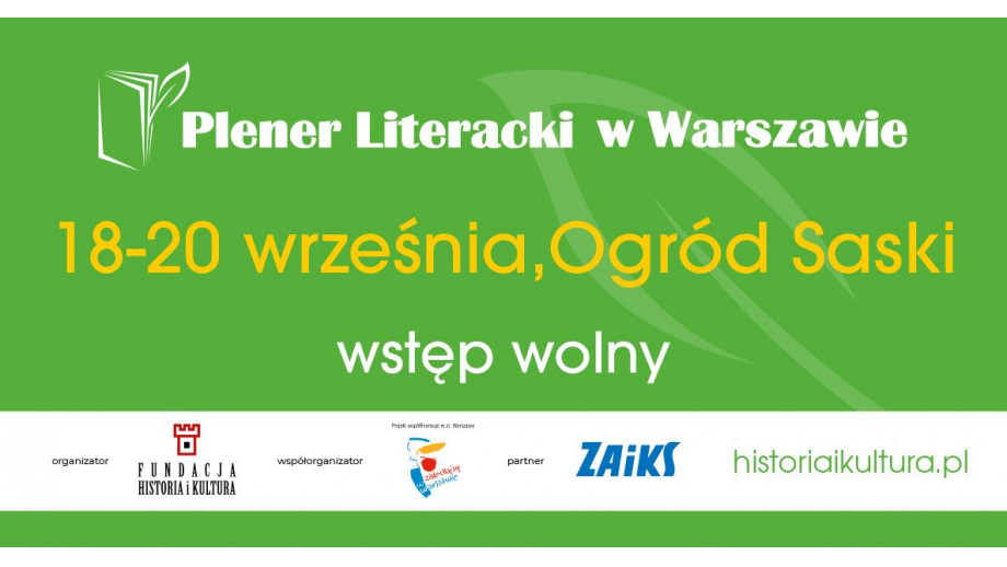 Plener Literacki w Warszawie