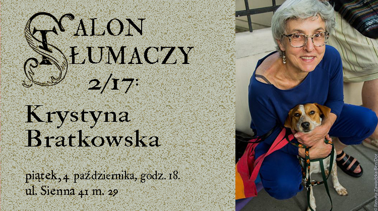 Salon Tłumaczy 17: Krystyna Bratkowska 