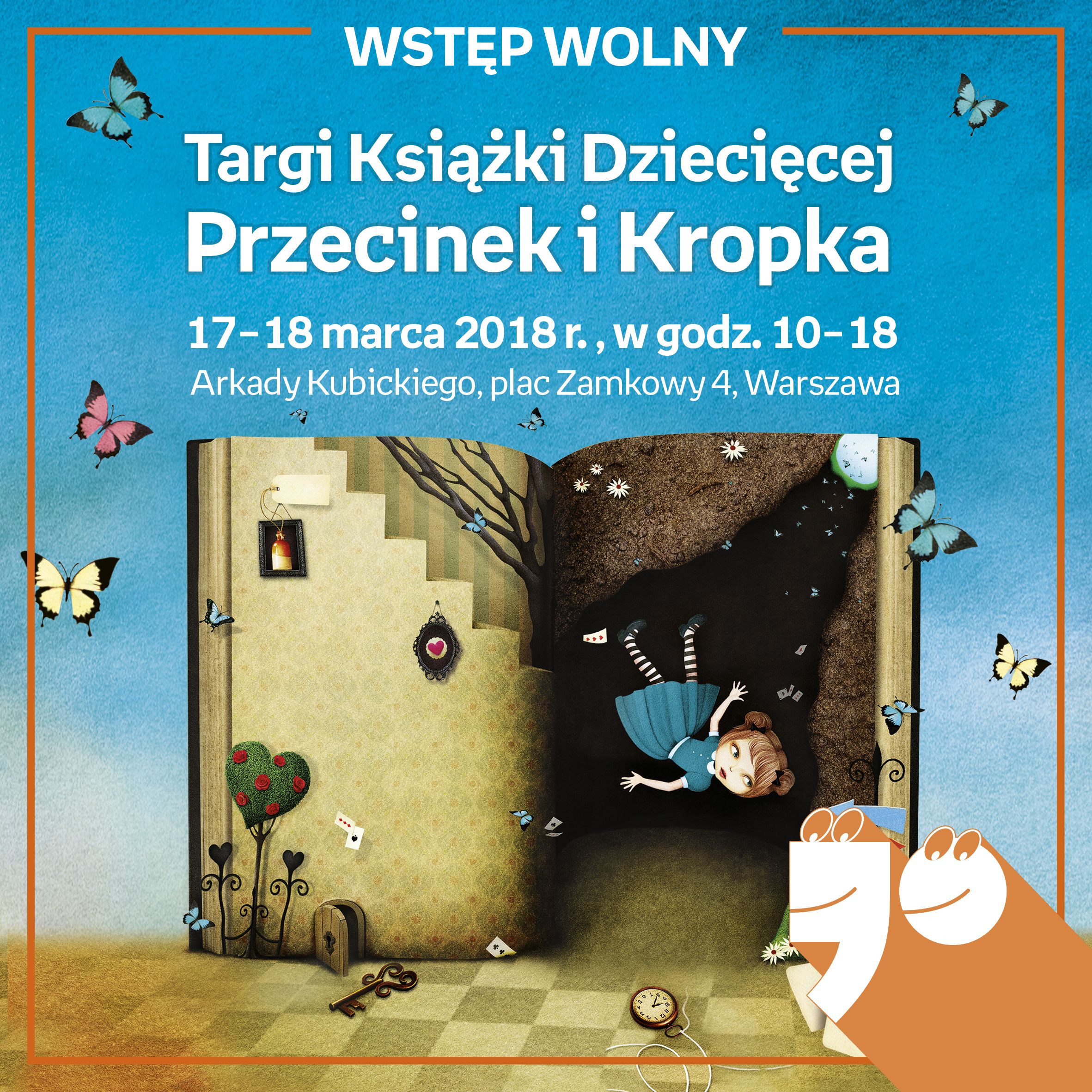  Targi Książki Dziecięcej, Przecinek i Kropka 2018, 