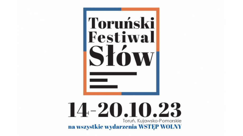W październiku odbędzie się Toruński Festiwal Słów 2023