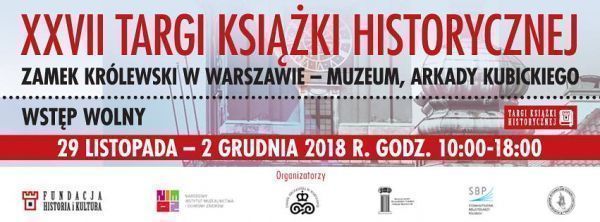 XXVII Targi Książki Historycznej w Warszawie 2018 