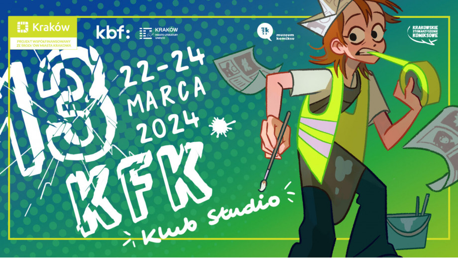 13. Krakowski Festiwal Komiksu odbędzie się w marcu