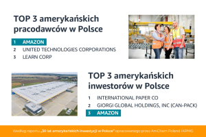  Amazon ogłasza kolejną inwestycję w Polsce