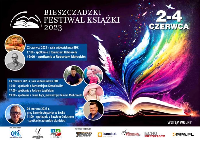 Bieszczadzki Festiwal Książki już od piątku