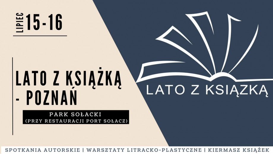 Festiwal „Lato z książką” w ten weekend w Poznaniu