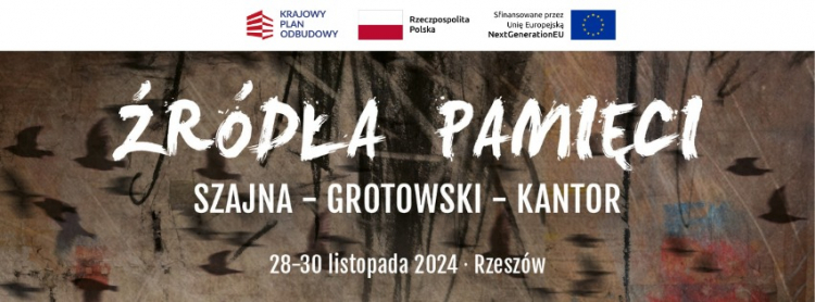 Festiwal „Źródła Pamięci. Szajna-Grotowski–Kantor” już po raz dwunasty