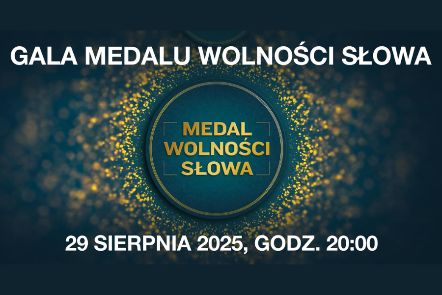 Gala Gala Medalu Wolności Słowa 2025