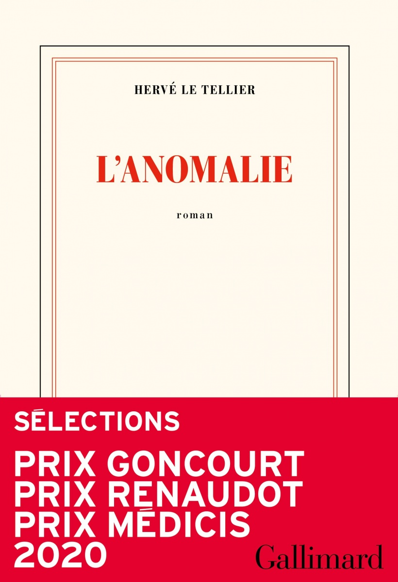 Hervé Le Tellier i L’Anomalie (Gallimard) - 23-ci laureat Polskiego Wyboru Goncourtów !