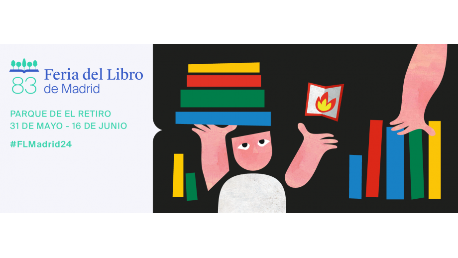 Instytut Książki na Feria del Libro w madryckim parku Retiro