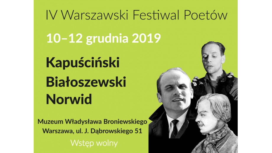 IV Warszawski Festiwal Poetów 