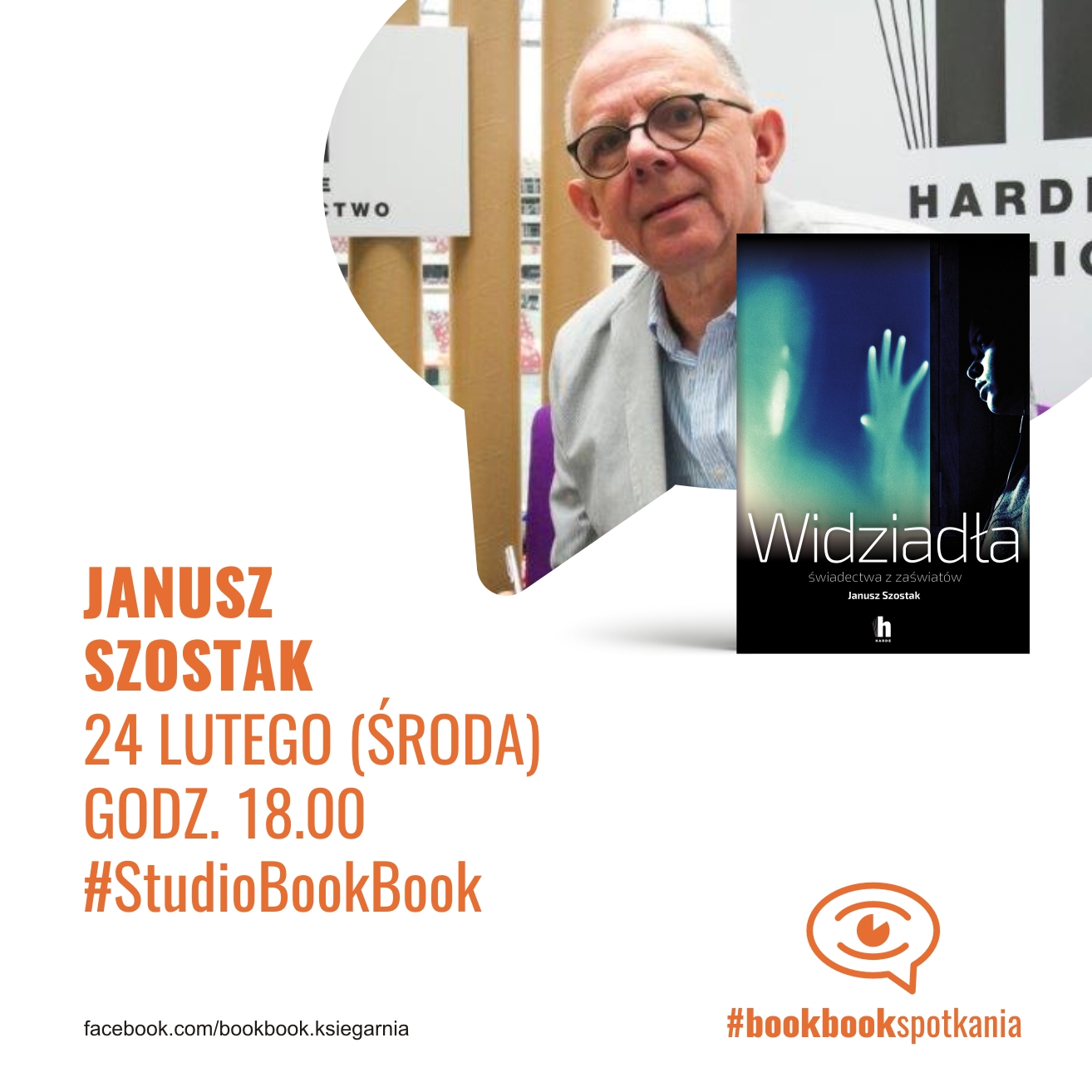 Janusz Szostak już 24 lutego w StudioBookBook