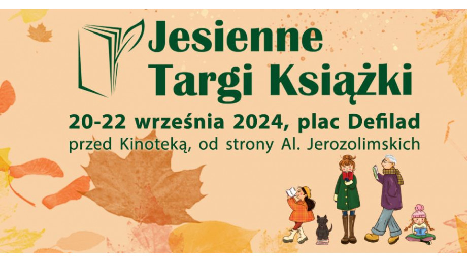 Jesienne Targi Książki już jutro