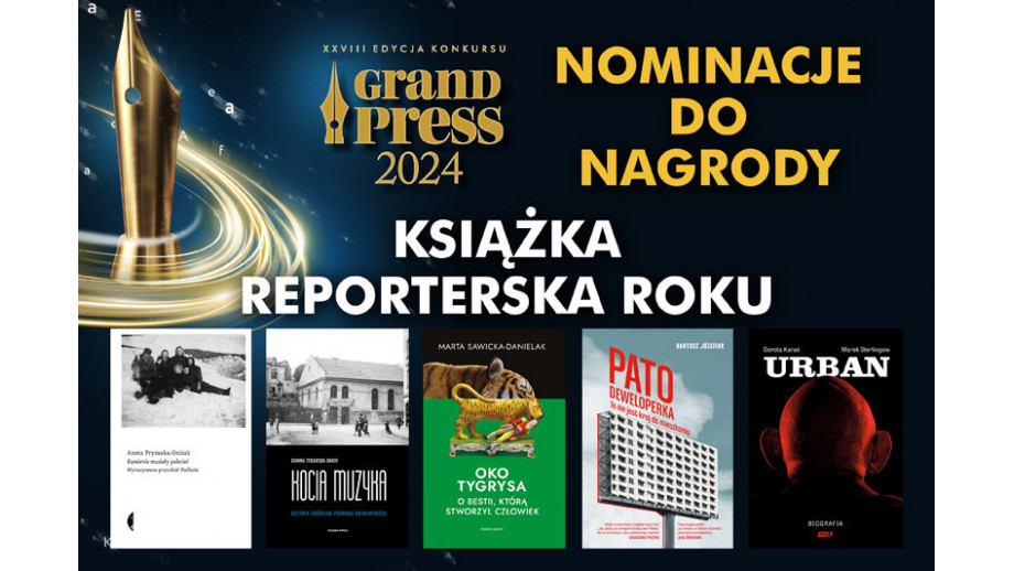 Książka Reporterska Roku 2024 – znamy piątkę finalistów