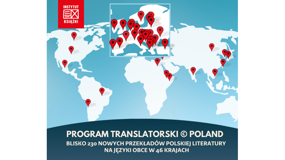 Lista książek, które w 2023 roku otrzymały wsparcie na przetłumaczenie w ramach  Programu Translatorskiego ©POLAND