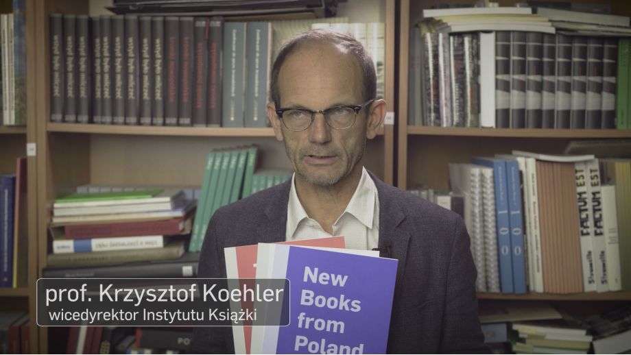 Prof. Krzysztof Koehler, Instytut Książki 