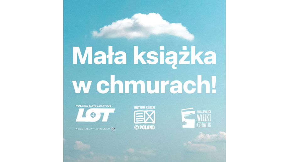 Mała Mała książka w chmurach! Instytut Książki i PLL LOT łączą siły