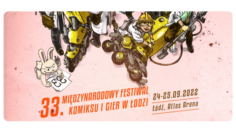 Międzynarodowy Festiwal Komiksu i Gier w Łodzi we wrześniu