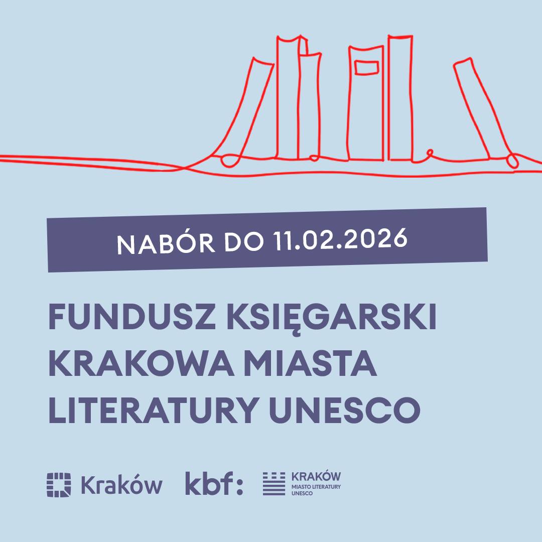 Nabór do Funduszu Księgarskiego Krakowa Miasta Literatury UNESCO