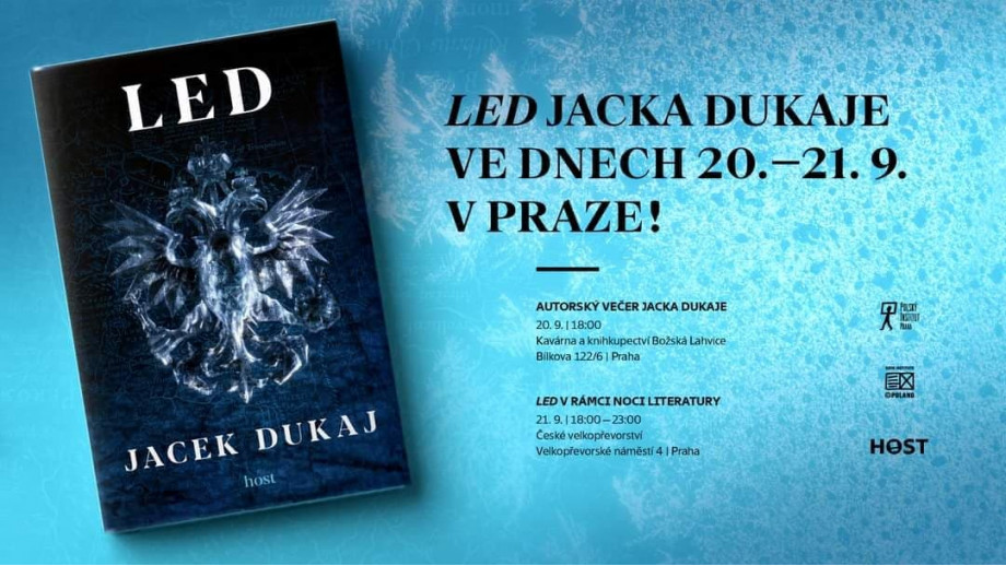 Noc Literatury w Pradze. Spotkania z Jackiem Dukajem