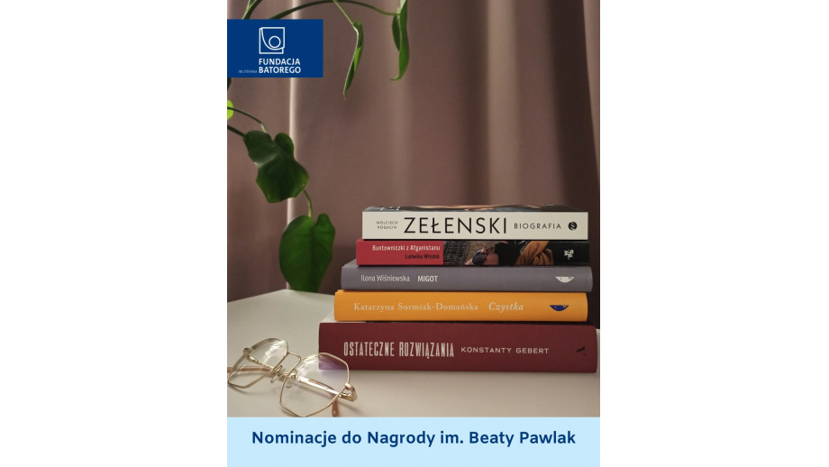 Nominacje do nagrody im. Beaty Pawlak
