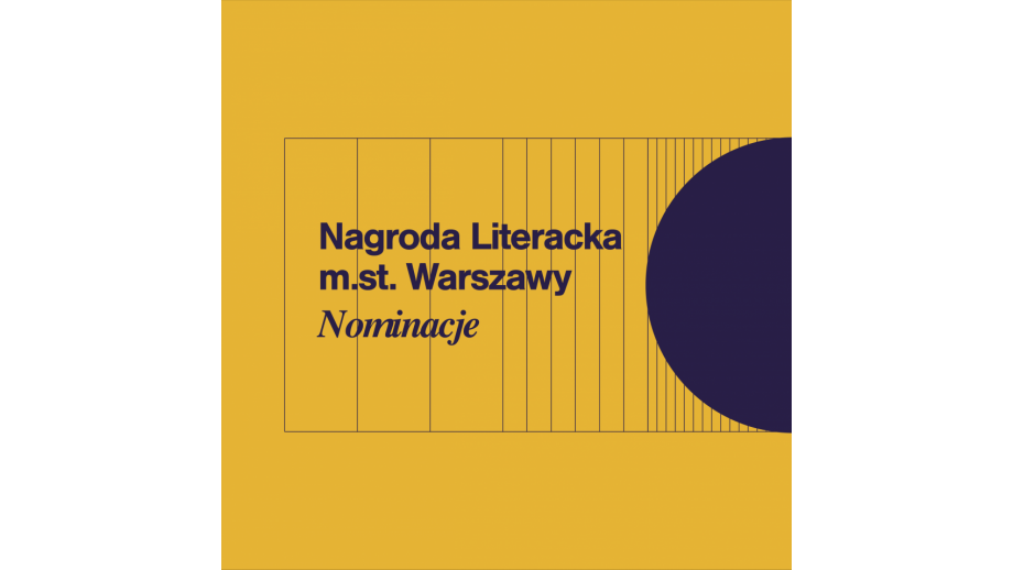 Nominacje do Nagrody Literackiej m.st. Warszawy