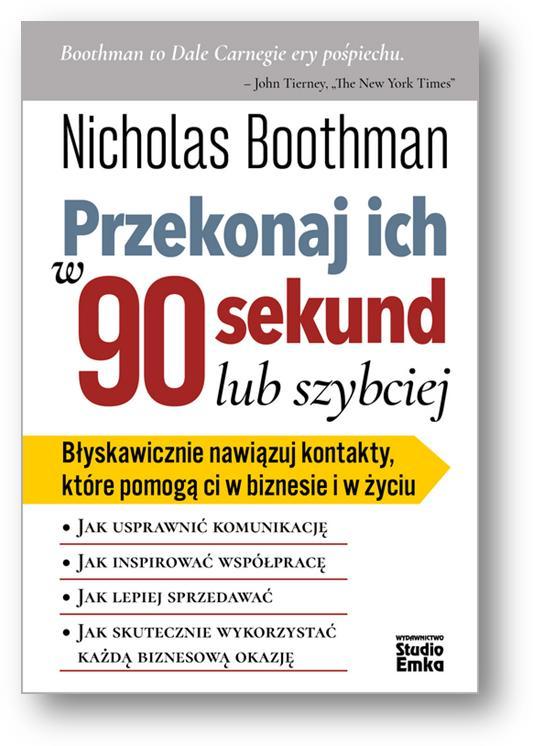  "Przekonaj ich w 90 sekund", Nicholas Bootham