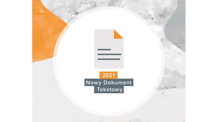 Nowy Dokument Tekstowy 2021 – nabór zakończony