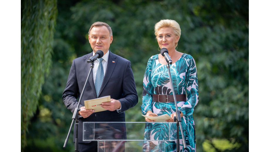 Para prezydencka zainaugurowała Narodowe Czytanie "Balladyny" Juliusza Słowackiego