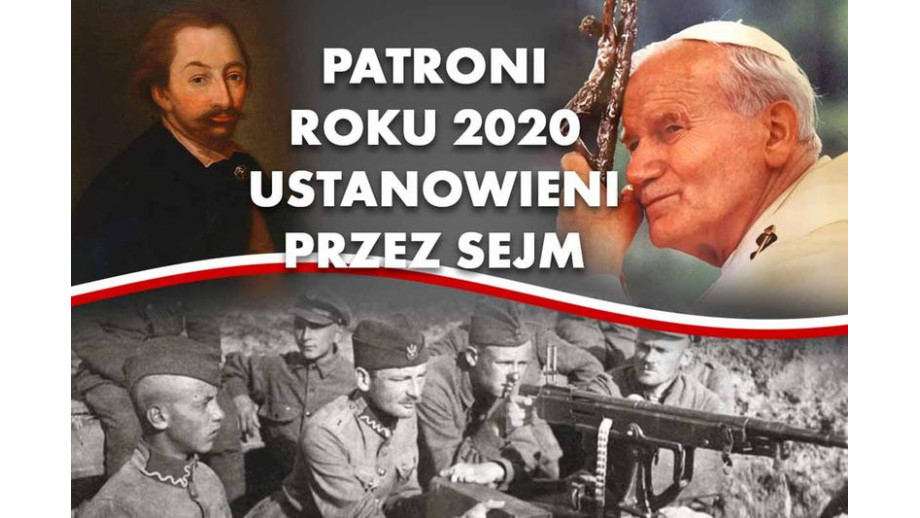Patroni roku 2020 ustanowieni przez Sejm
