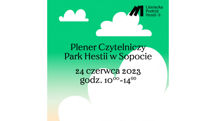 Plener czytelniczy w Parku Hestii w Sopocie