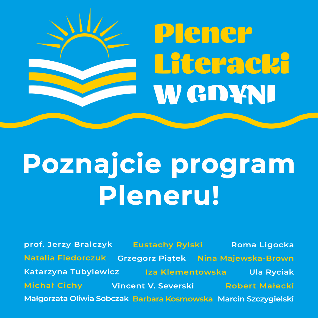 Plener Literacki w Gdyni  13-15 sierpnia 2021 roku - Bulwar Nadmorski w Gdyni 