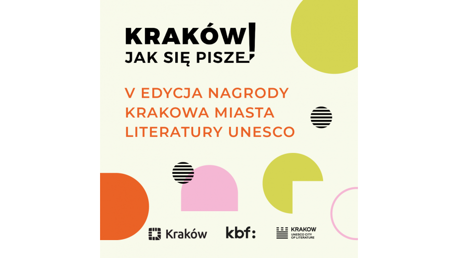 Poznaliśmy wyniki piątej edycji Nagrody Krakowa Miasta Literatury UNESCO