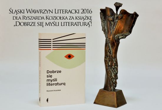 Śląski Wawrzyn Literacki 2017, laureat, prof. Ryszard Koziołek
