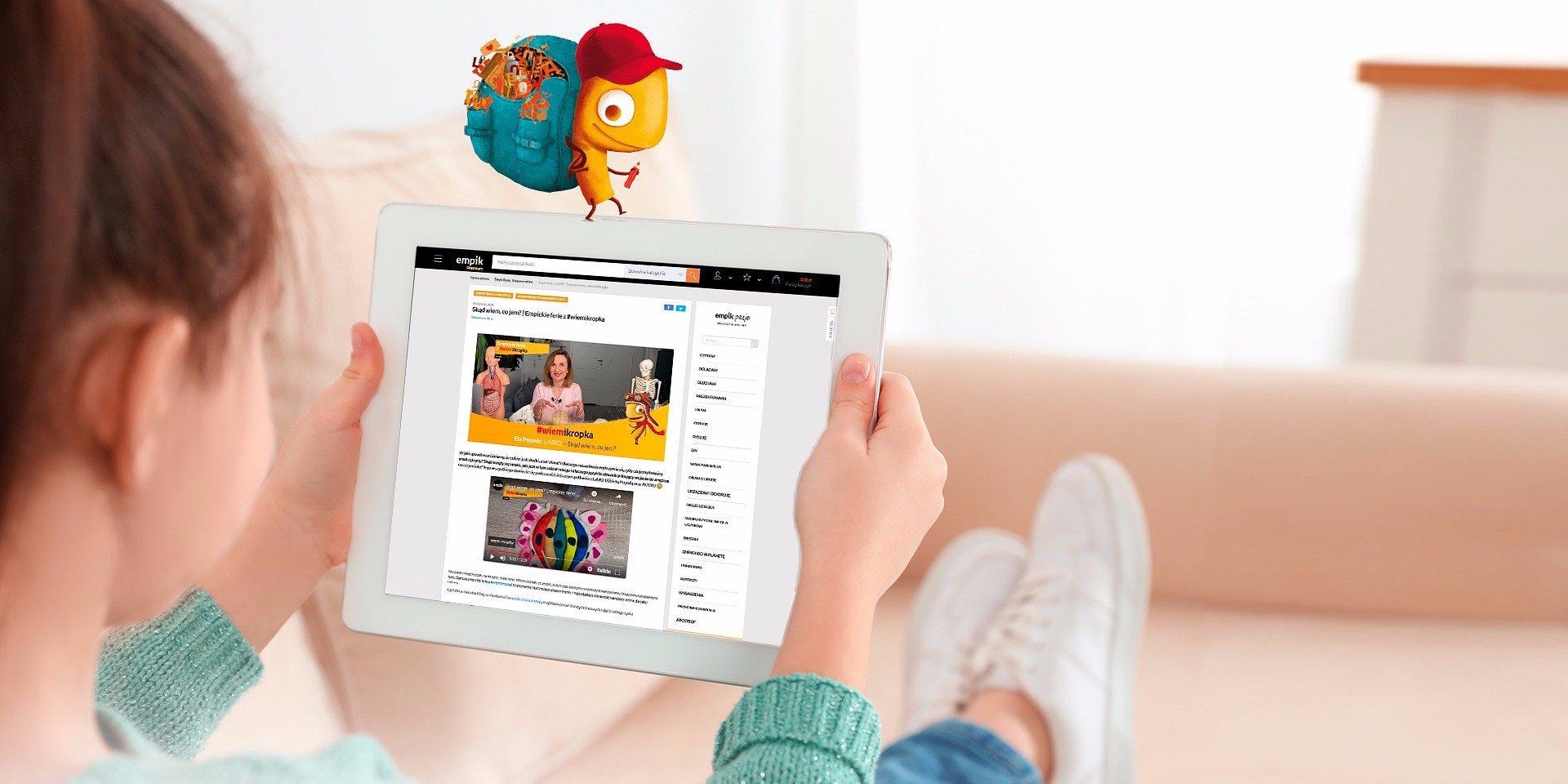 Rusza kolejny cykl warsztatów online dla dzieci wiemikropka