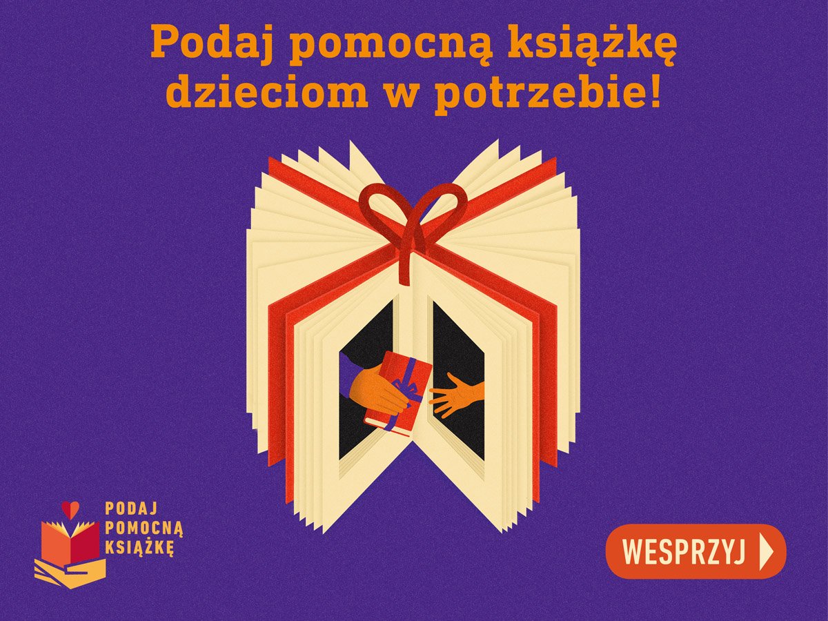 Światowy Dzień Dobroczynności - Podaj Pomocną Książkę!