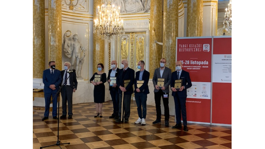 Szatkowski, Kurpierz i Mordyński wśród laureatów Nagrody KLIO