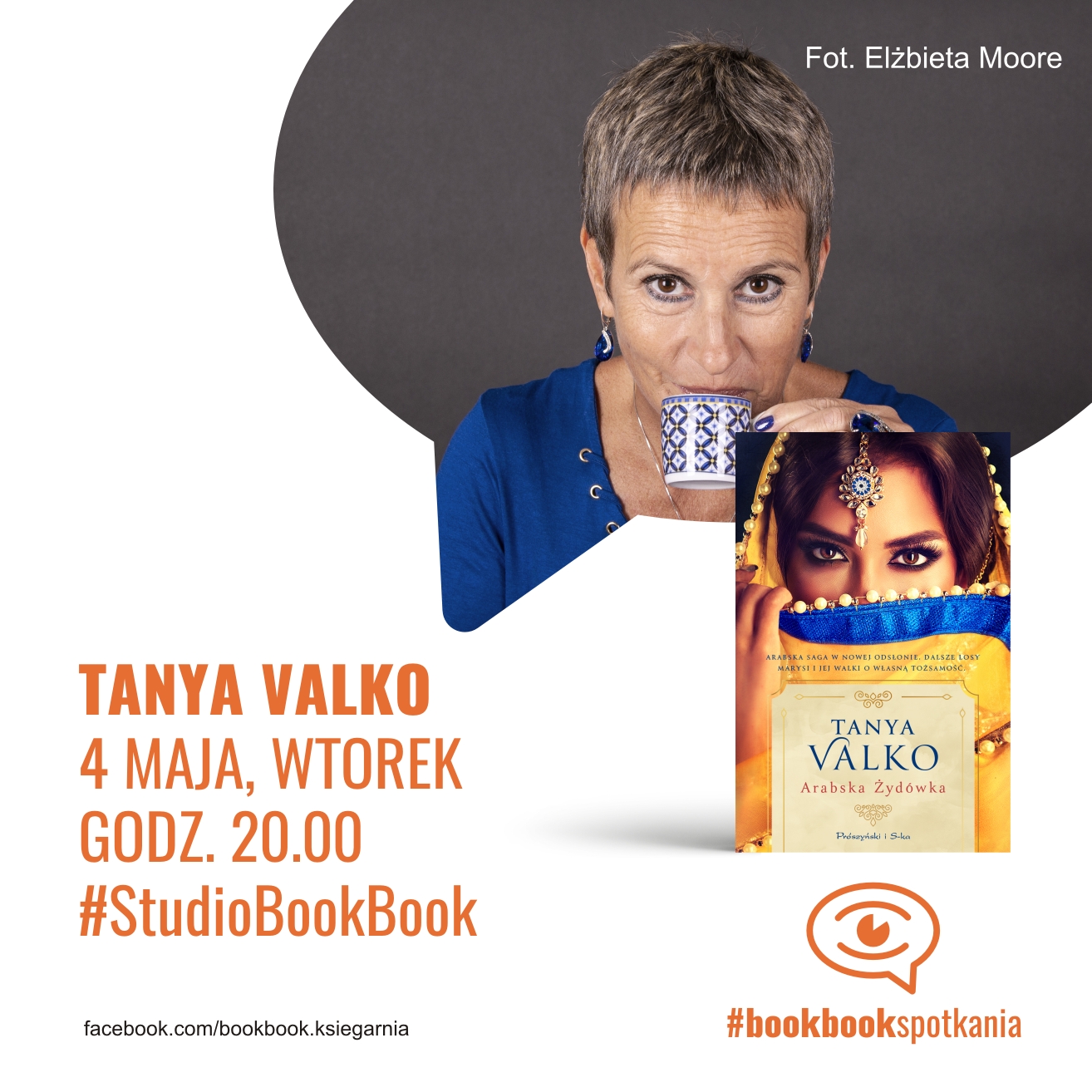 Tanya Valko w   StudioBookbook -  4 maja, godz. 20.00