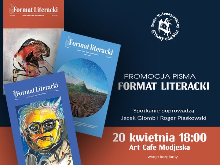 Teatr im. Modrzejewskiej w Legnicy: promocja pisma „Format Literacki”