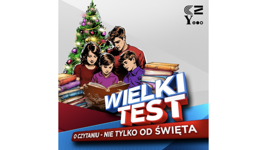 „Wielki Test o czytaniu – nie tylko od święta” jutro w TVP1