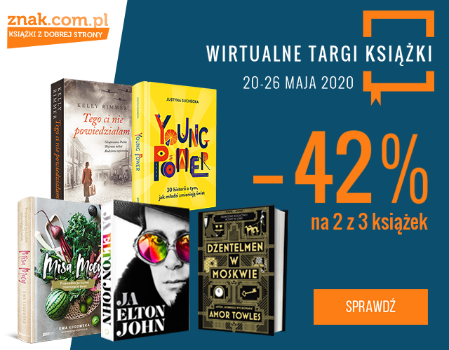 Wirtualne Targi Książki czas start! 2 z 3 tytułów -42%!