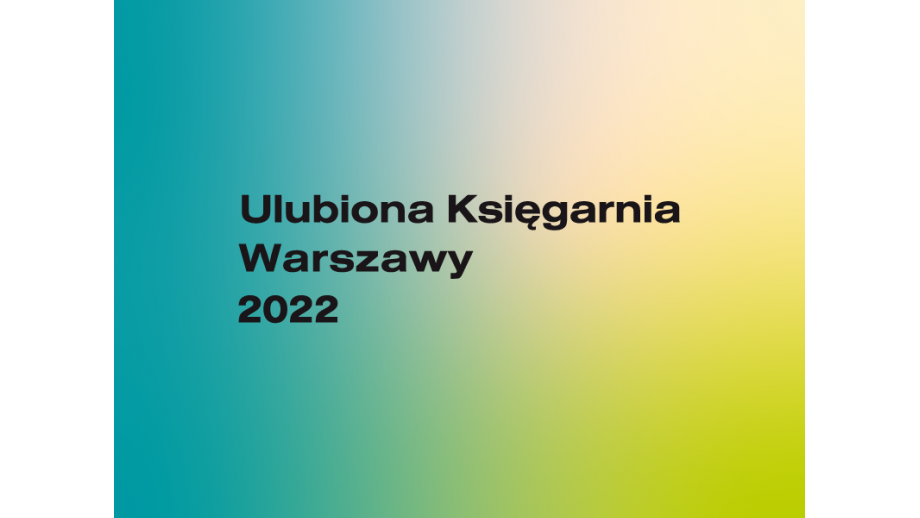 Wręczenie nagród w plebiscycie Ulubiona Księgarnia Warszawy