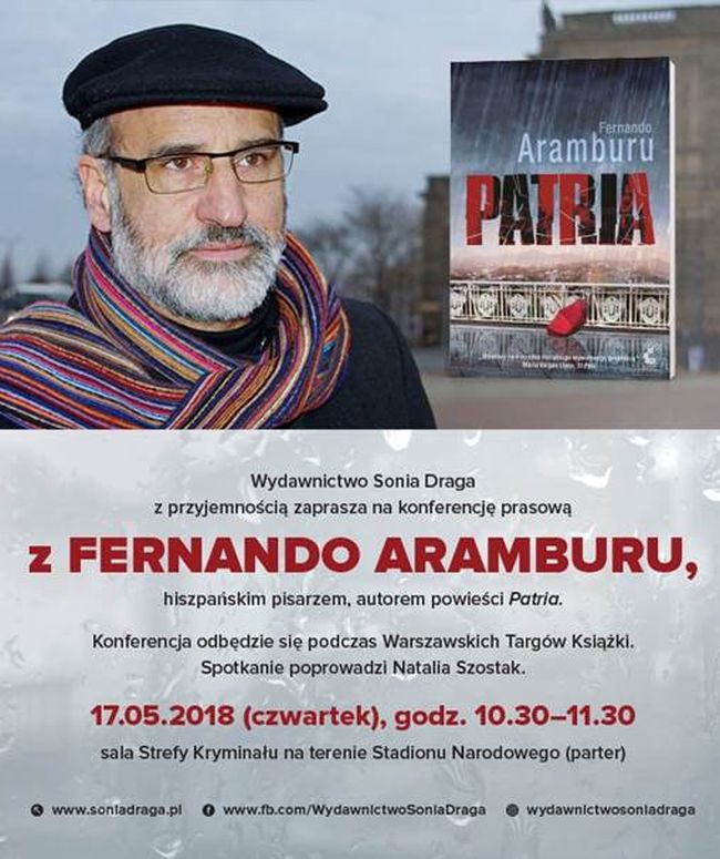 Fernando Aramburu, Patria, Wydawca: Sonia Draga, 