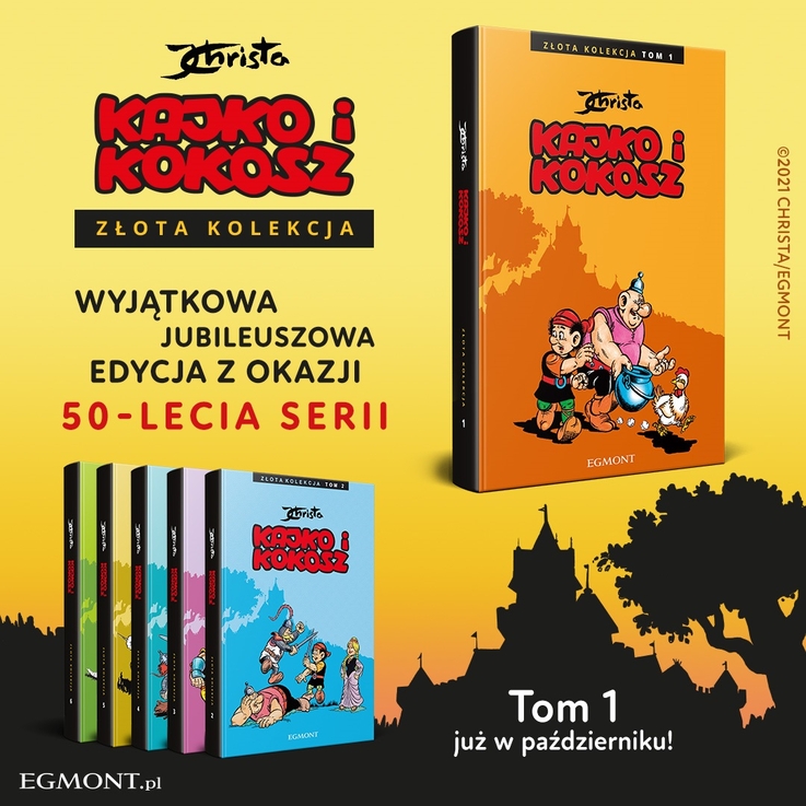 Złota kolekcja „Kajko i Kokosz” z okazji 50-lecia serii