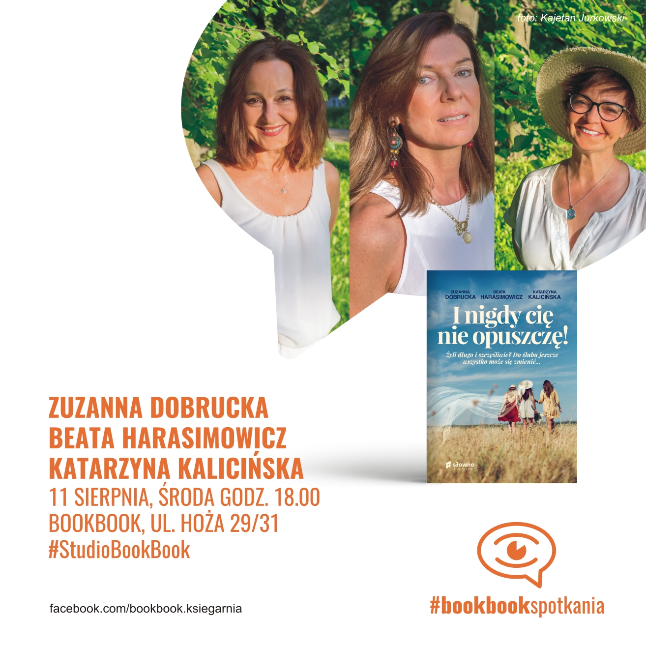 Zuza Dobrucka, Beata Kalicińska i Katarzyna Kalicińska wracają z nową książką ... do  StudioBookBook 
