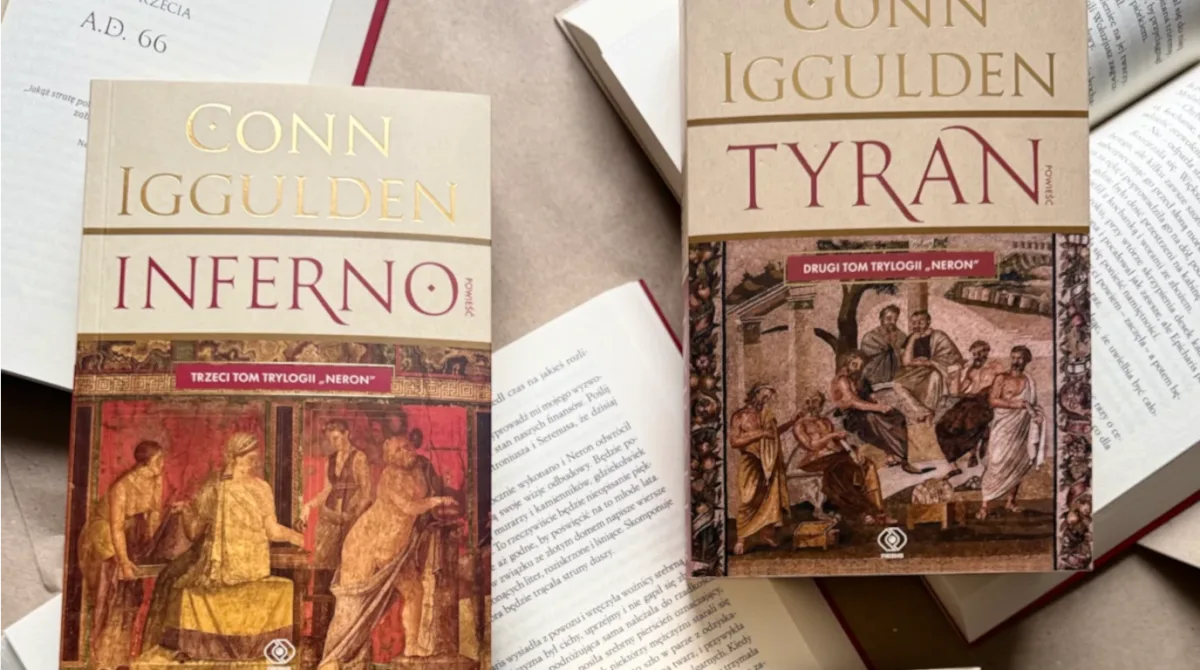 Trylogia Neron - okładki książek