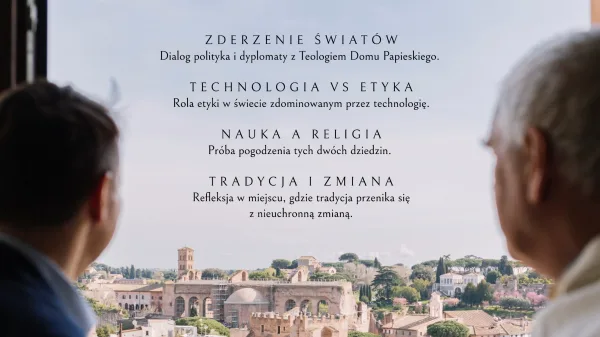 Rozmowy rzymskie - druga strona okładki książki